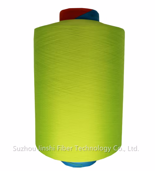 原着 PET 再生ポリエステル糸 DTY FDY 織ラベル用トルクレス撚り経糸 緯糸