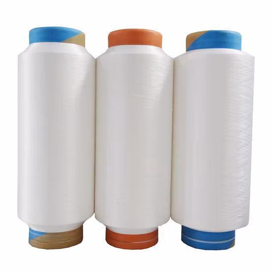 DTY 70d/48f シームレス下着抗菌性および抗生物質改質 6 ストランド ナイロン糸、グラフェン入り